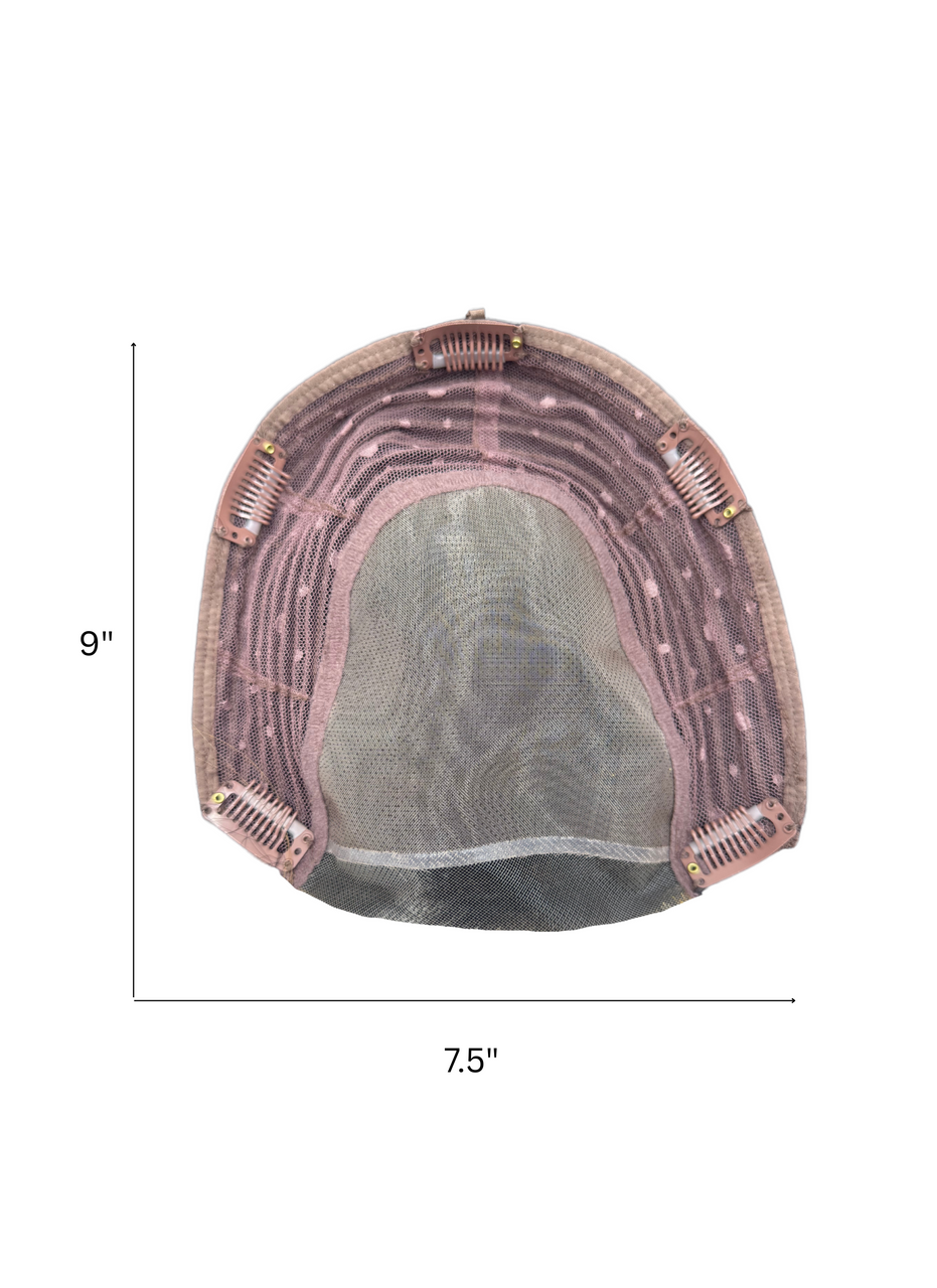 MEDIUM WAVY  Top Piece  Mono | Amore Wigs