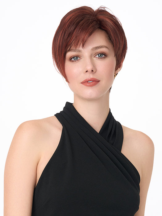 Miley | Envy | Mono Part | Short Layered Pixie | Synthetic