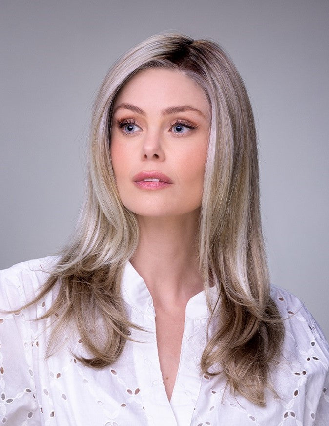 Miranda Lite | Jon Renau Wigs | lace front   monotop front view 2