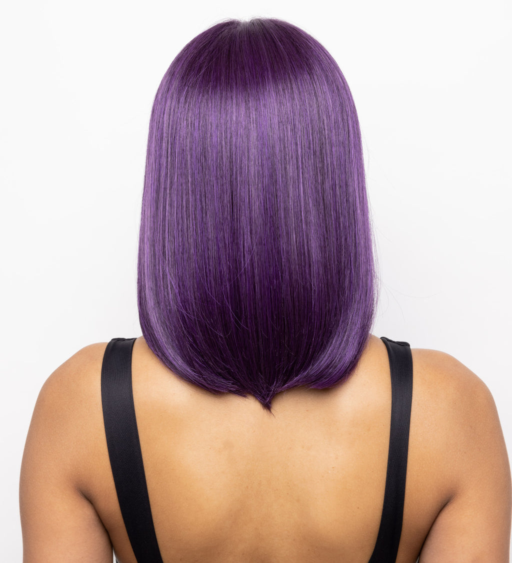 MOD SLEEK SYNTHETIC WIG back view