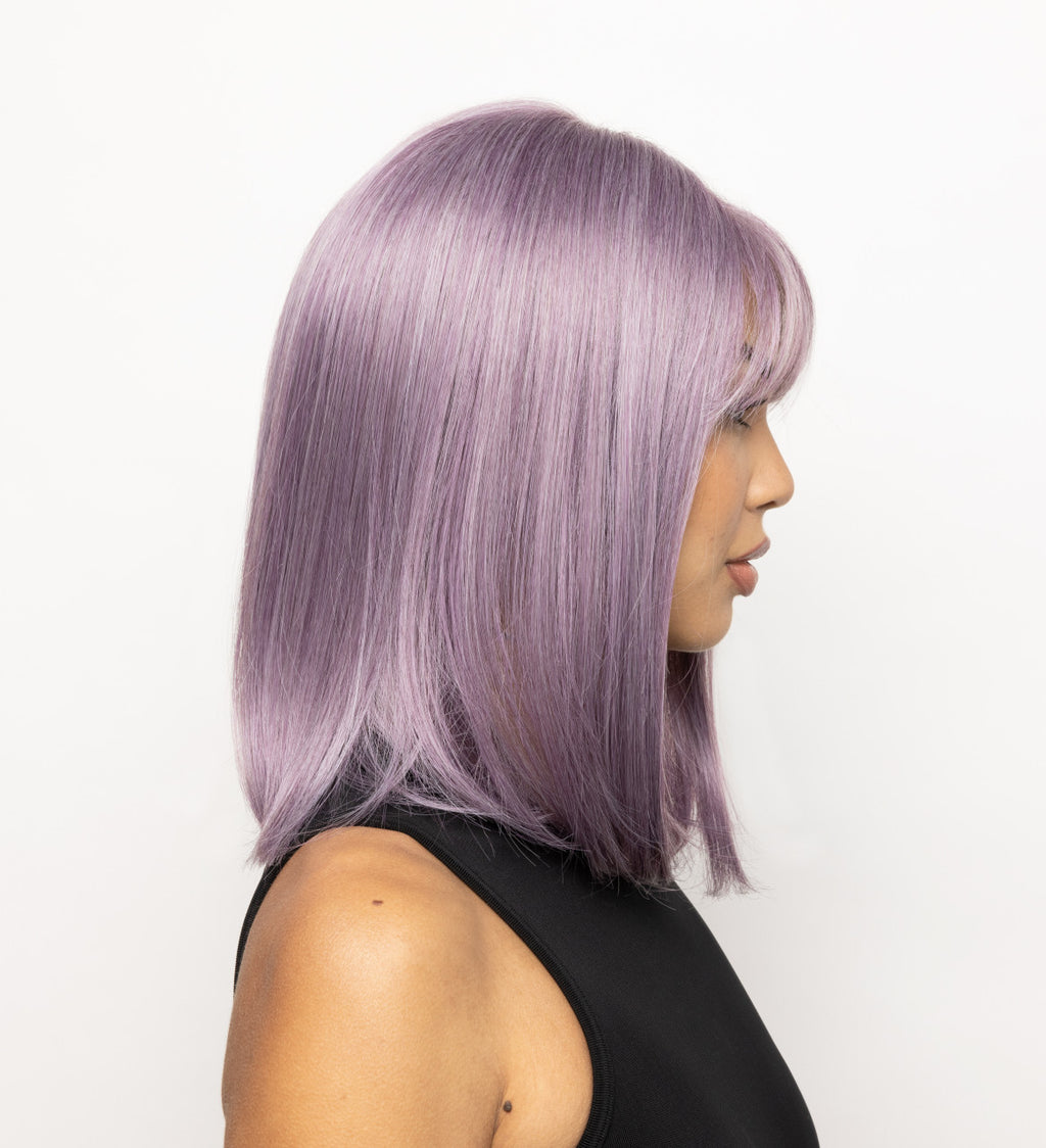 MOD SLEEK SYNTHETIC WIG side view