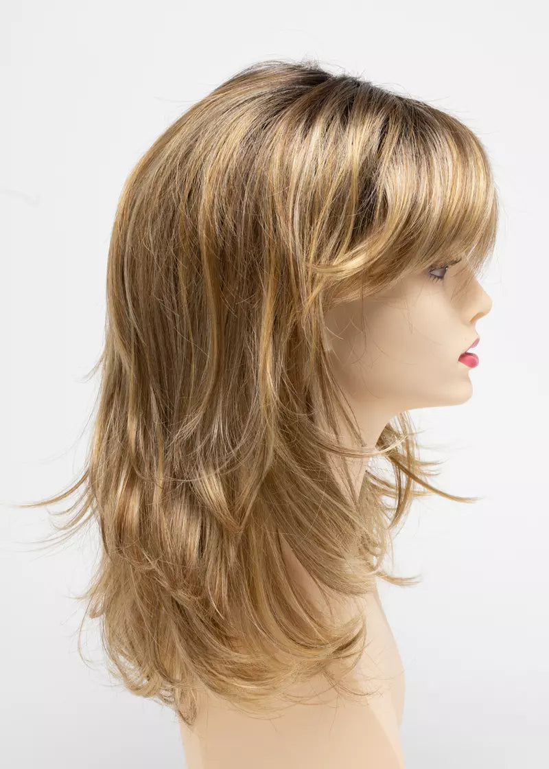 Nadia | Envy | Mono Part Hand-Tied | Long Layered | Synthetic