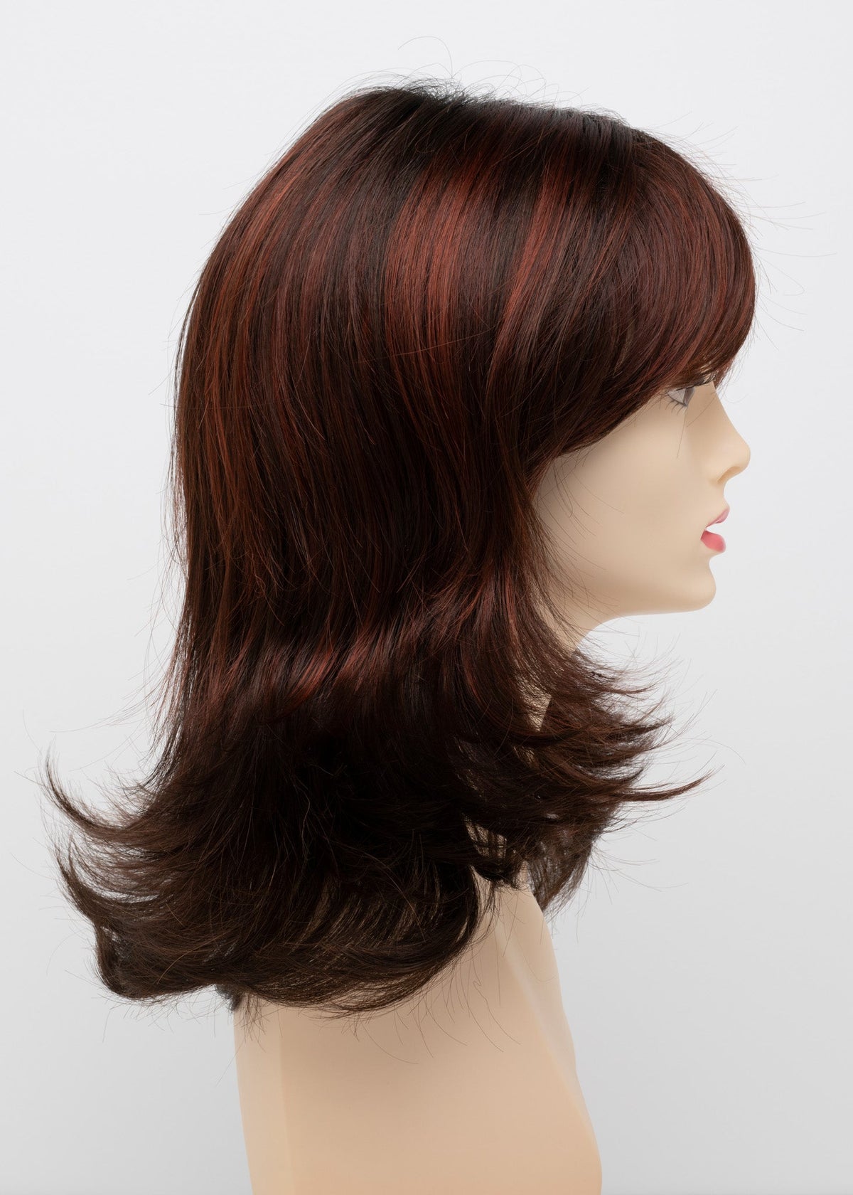 Petite Nadia | Envy | Mono Part Hand-Tied | Long Layered | Synthetic