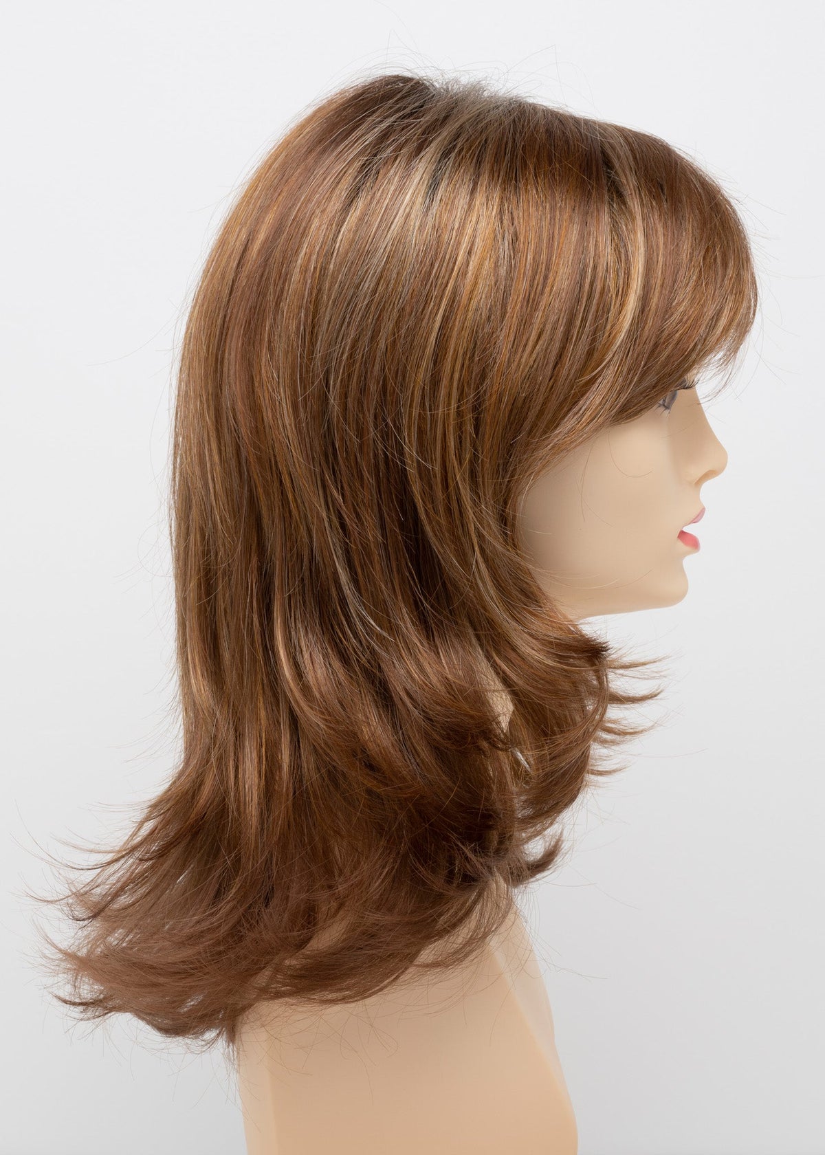 Petite Nadia | Envy | Mono Part Hand-Tied | Long Layered | Synthetic