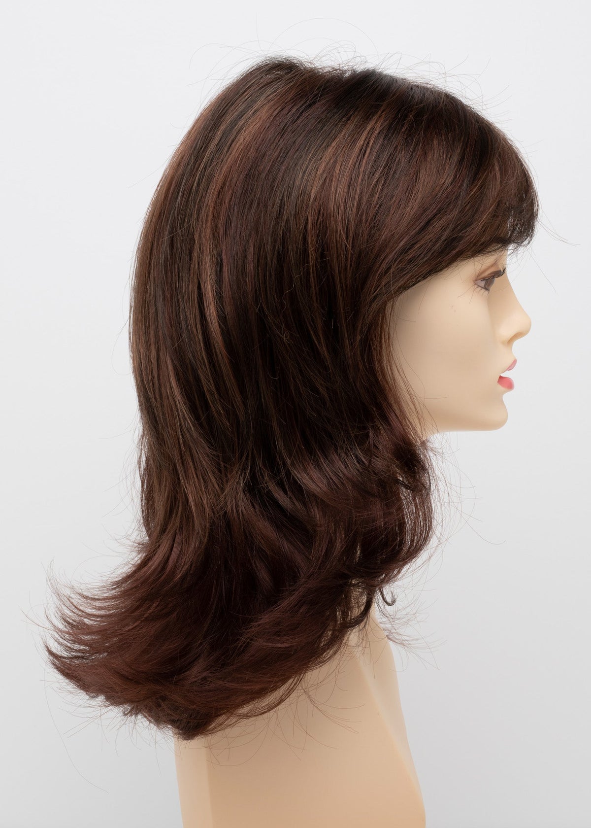 Petite Nadia | Envy | Mono Part Hand-Tied | Long Layered | Synthetic