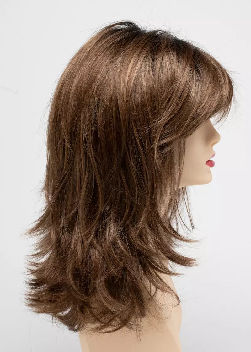Nadia | Envy | Mono Part Hand-Tied | Long Layered | Synthetic
