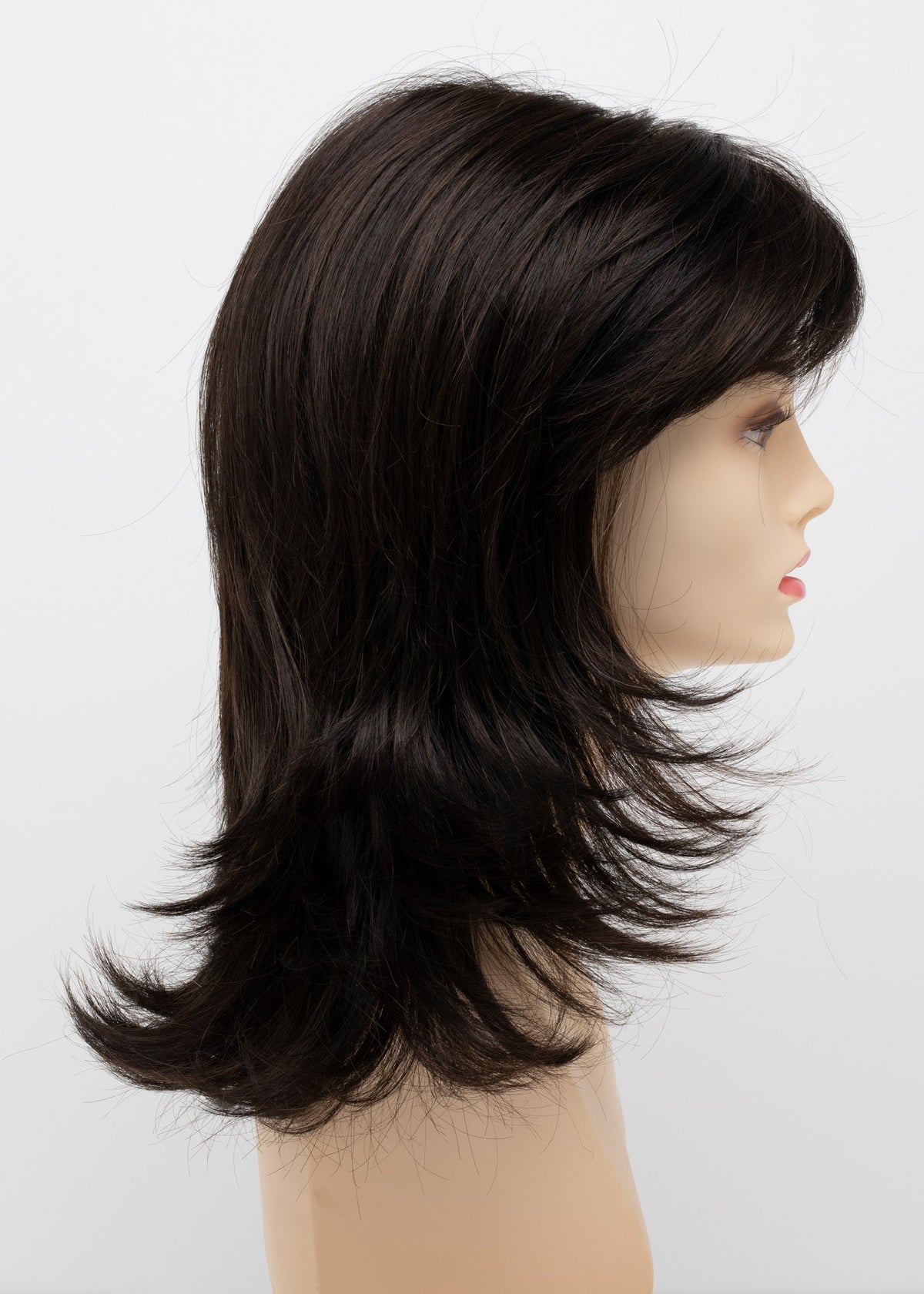 Petite Nadia | Envy | Mono Part Hand-Tied | Long Layered | Synthetic