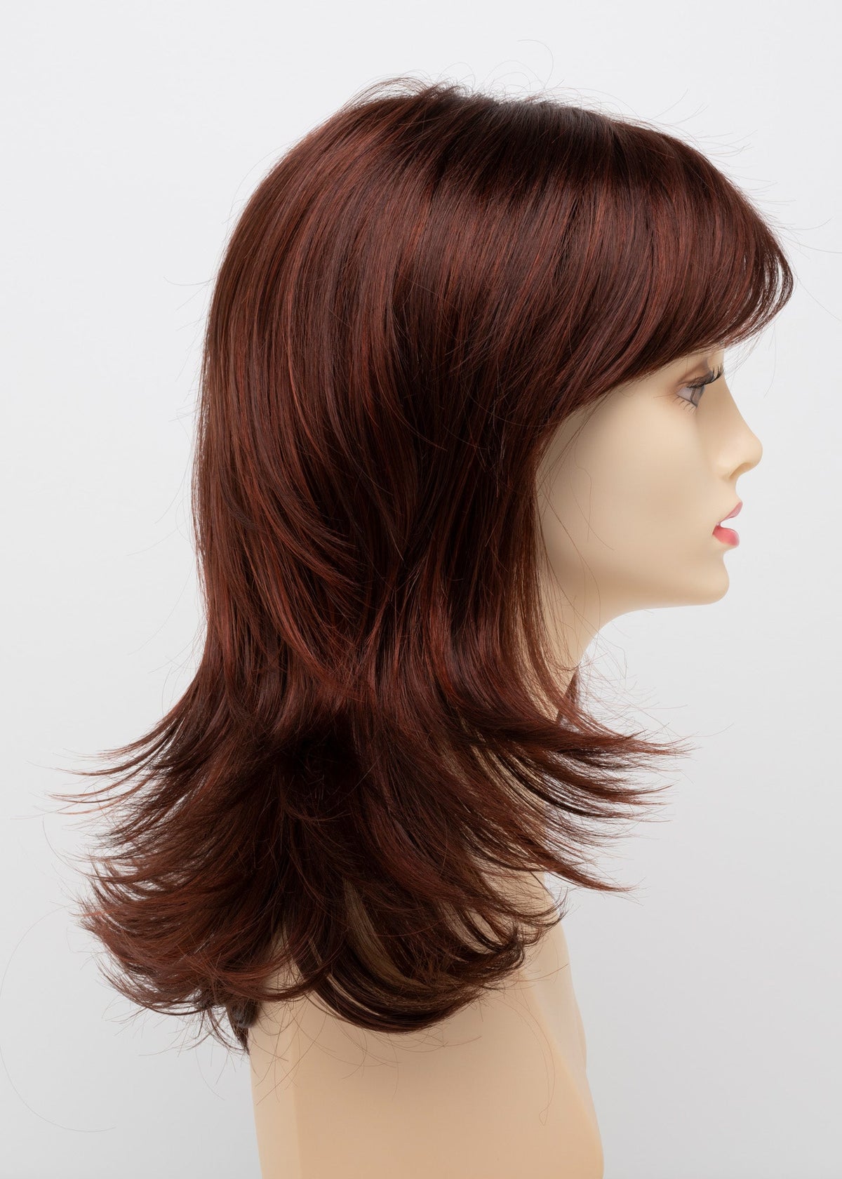 Petite Nadia | Envy | Mono Part Hand-Tied | Long Layered | Synthetic