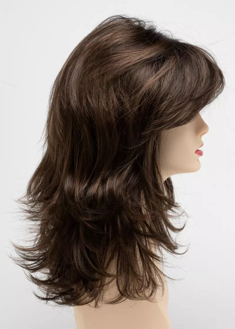 Nadia | Envy | Mono Part Hand-Tied | Long Layered | Synthetic