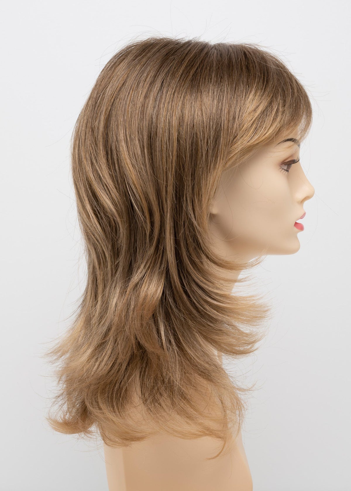 Petite Nadia | Envy | Mono Part Hand-Tied | Long Layered | Synthetic