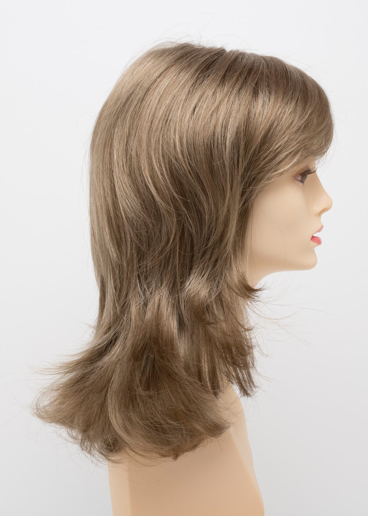 Petite Nadia | Envy | Mono Part Hand-Tied | Long Layered | Synthetic