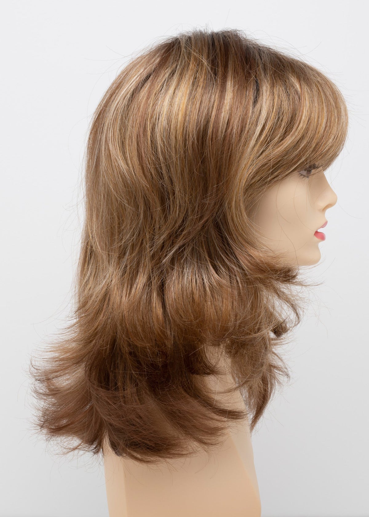 Petite Nadia | Envy | Mono Part Hand-Tied | Long Layered | Synthetic
