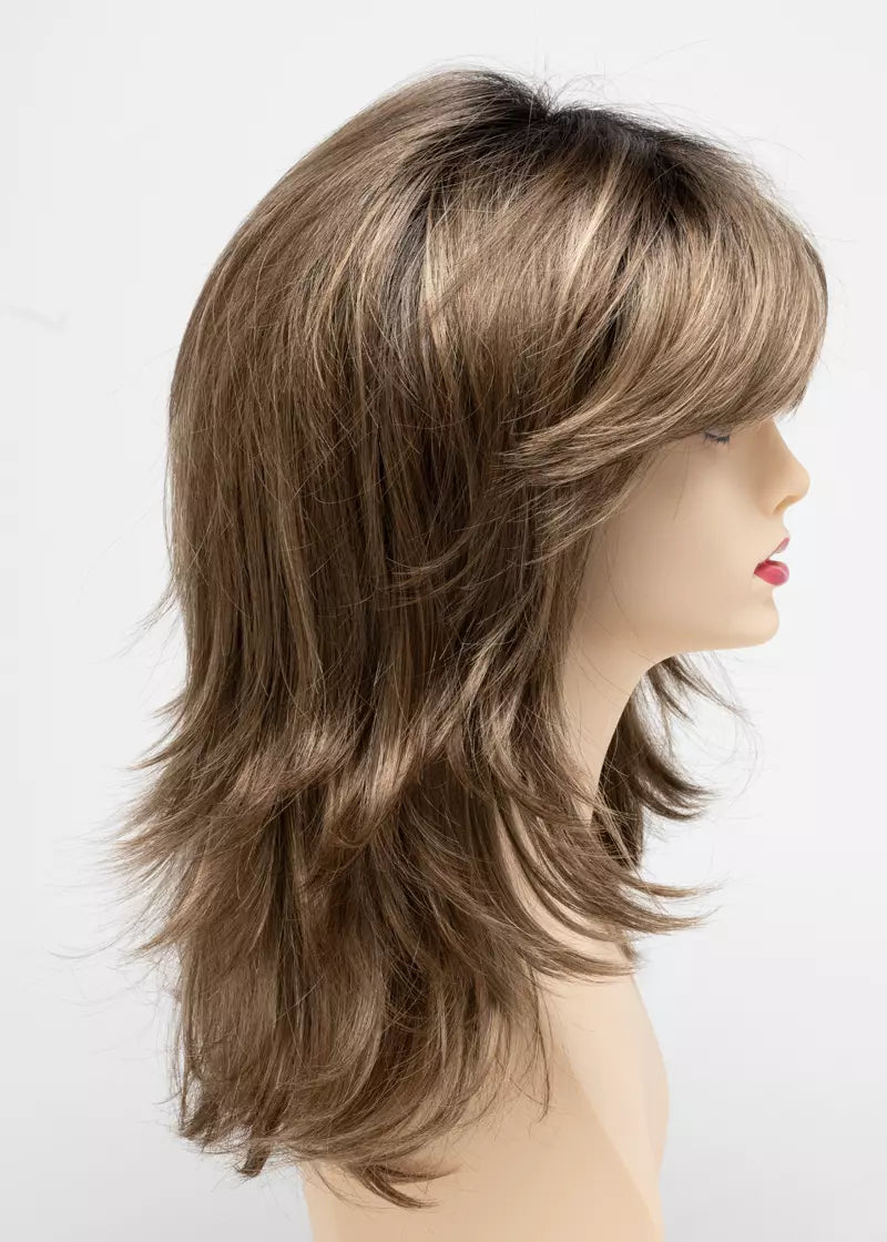 Nadia | Envy | Mono Part Hand-Tied | Long Layered | Synthetic
