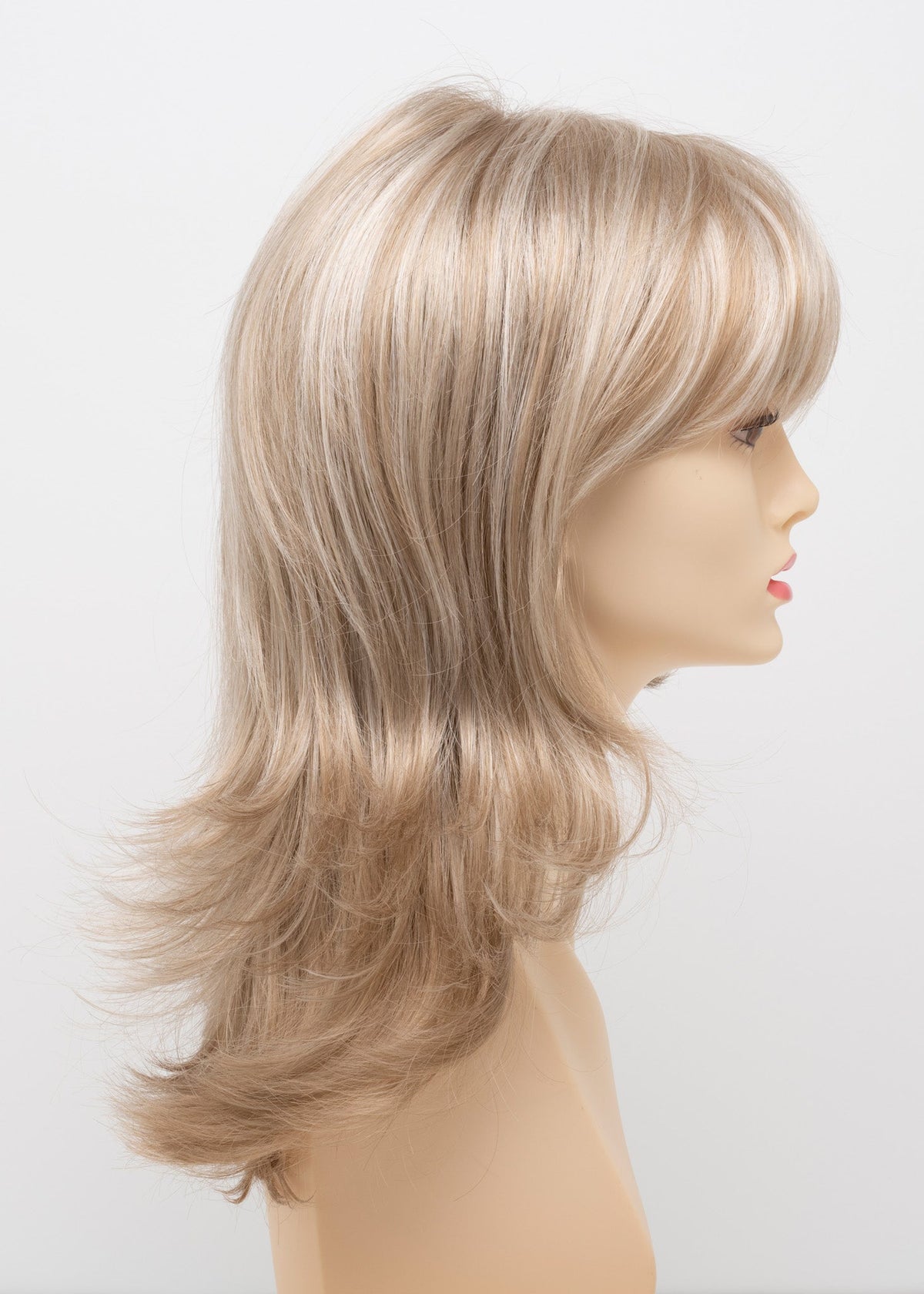Petite Nadia | Envy | Mono Part Hand-Tied | Long Layered | Synthetic