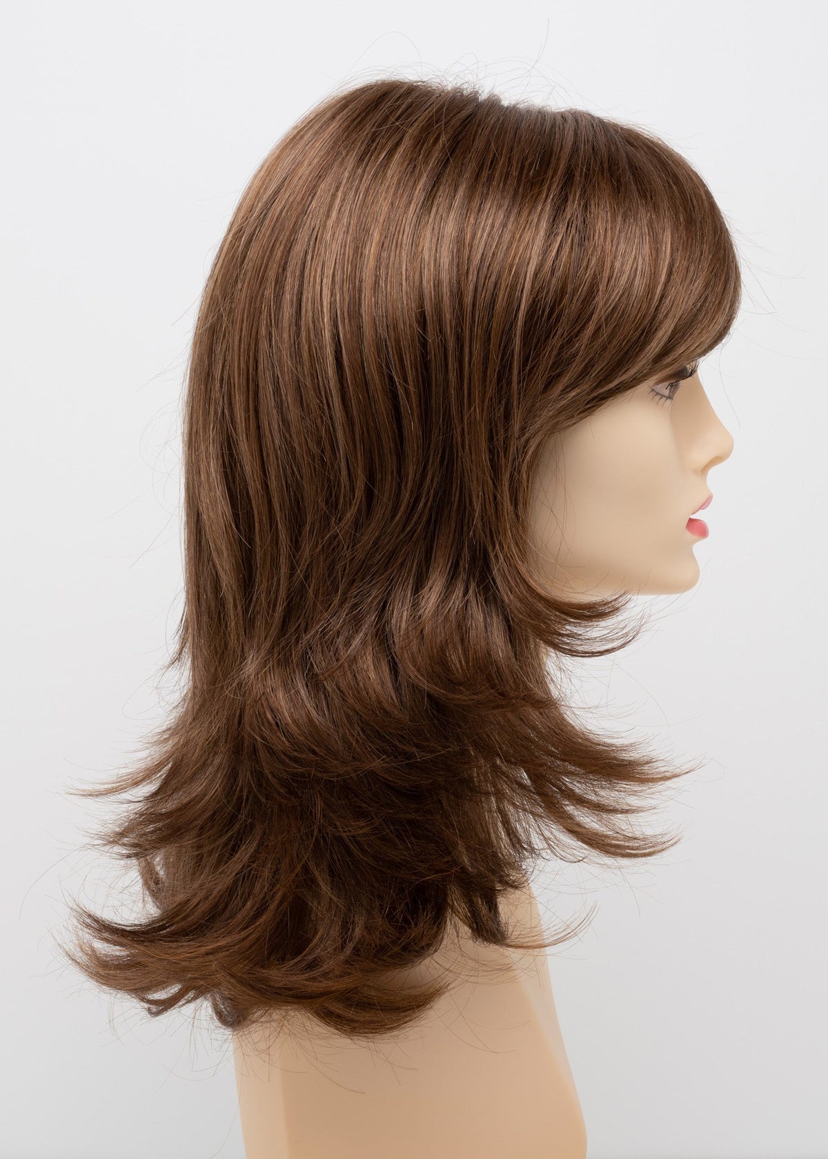 Petite Nadia | Envy | Mono Part Hand-Tied | Long Layered | Synthetic