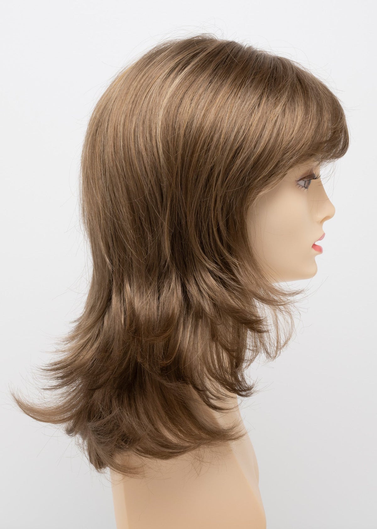 Petite Nadia | Envy | Mono Part Hand-Tied | Long Layered | Synthetic