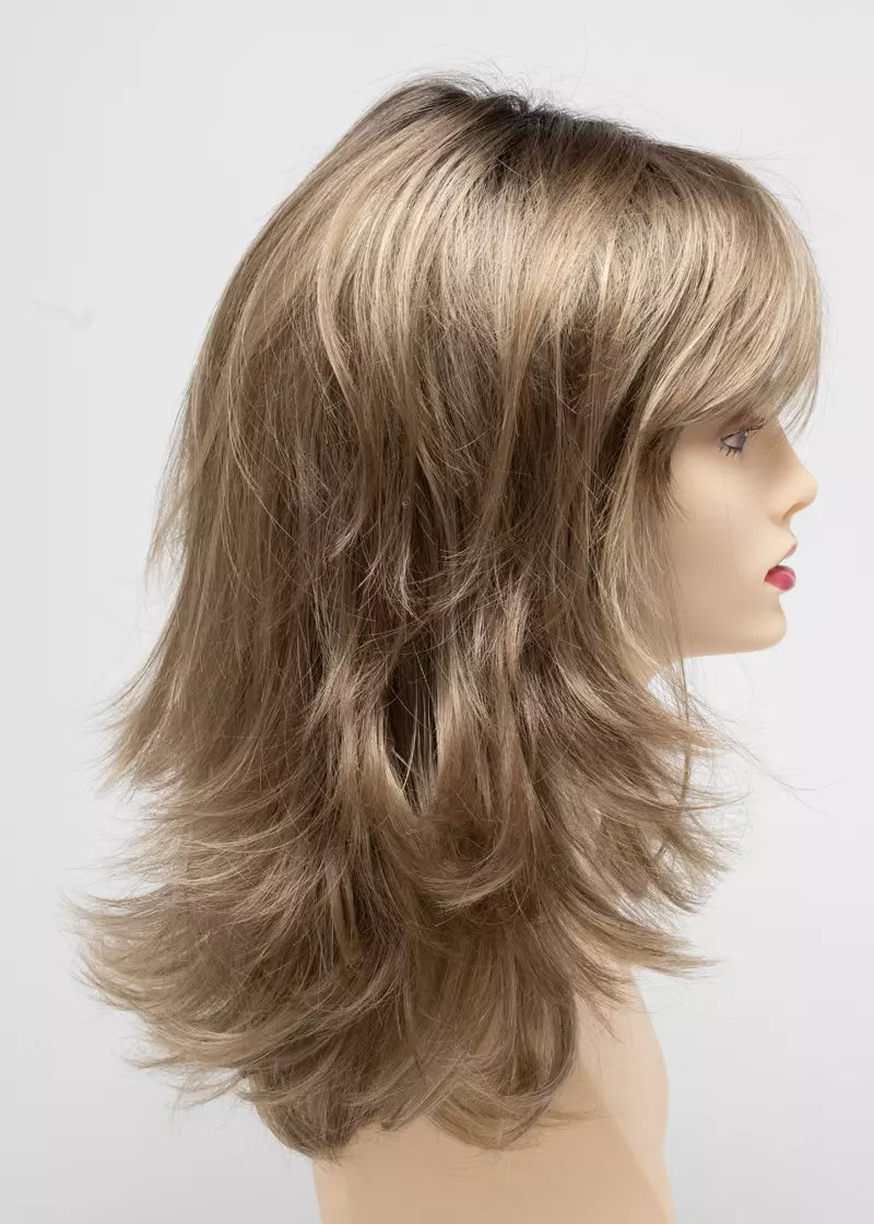 Nadia | Envy | Mono Part Hand-Tied | Long Layered | Synthetic