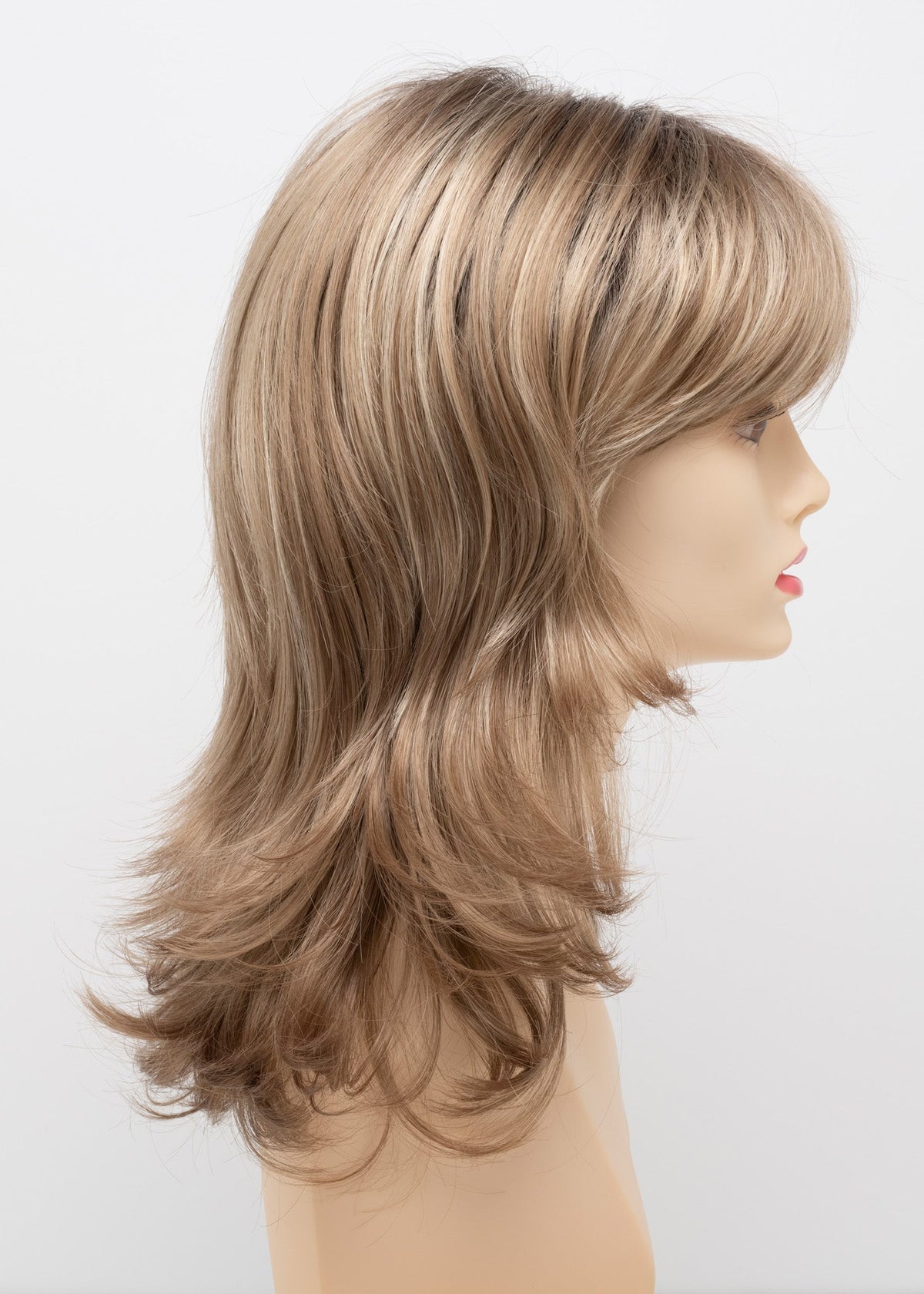 Petite Nadia | Envy | Mono Part Hand-Tied | Long Layered | Synthetic