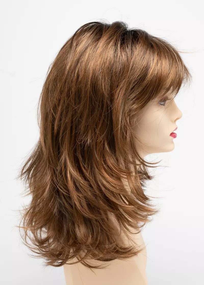 Nadia | Envy | Mono Part Hand-Tied | Long Layered | Synthetic