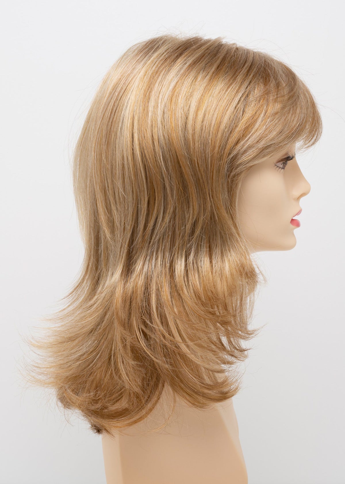 Petite Nadia | Envy | Mono Part Hand-Tied | Long Layered | Synthetic