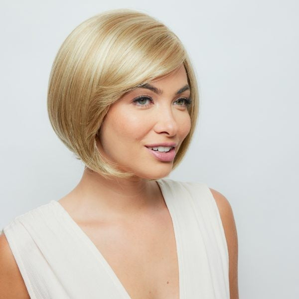 Nikki | Orchid Collection | Lace Front Lace part | Side View |  Creamy Toffee