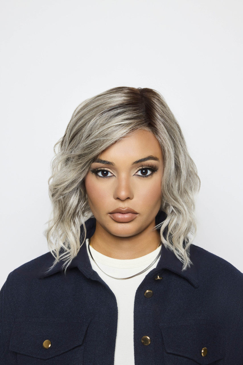 Nyx Wig by Rene of Paris - Extended Lace Front Partial Mono Part Heat Friendly
