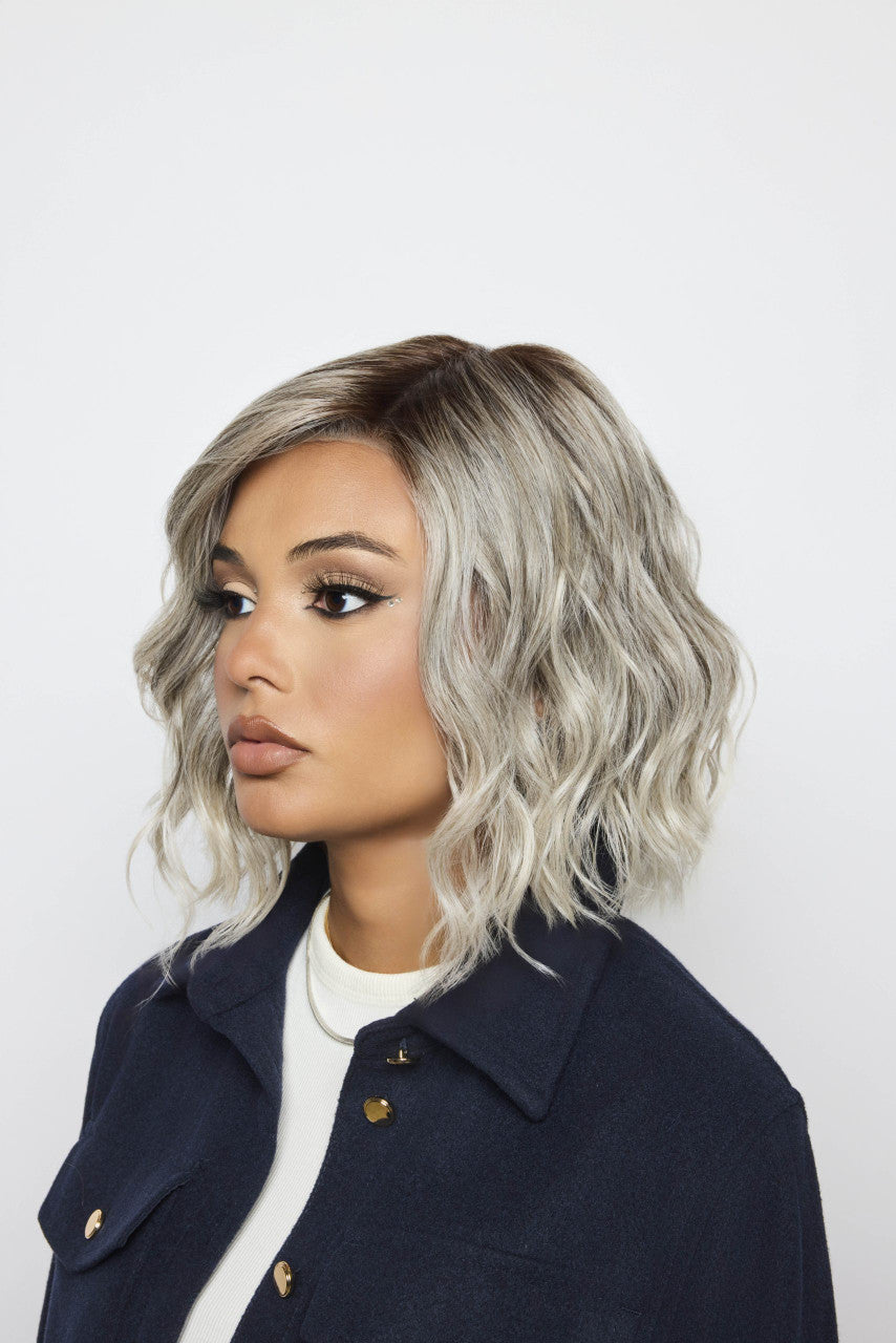 Nyx Wig by Rene of Paris - Extended Lace Front Partial Mono Part Heat Friendly
