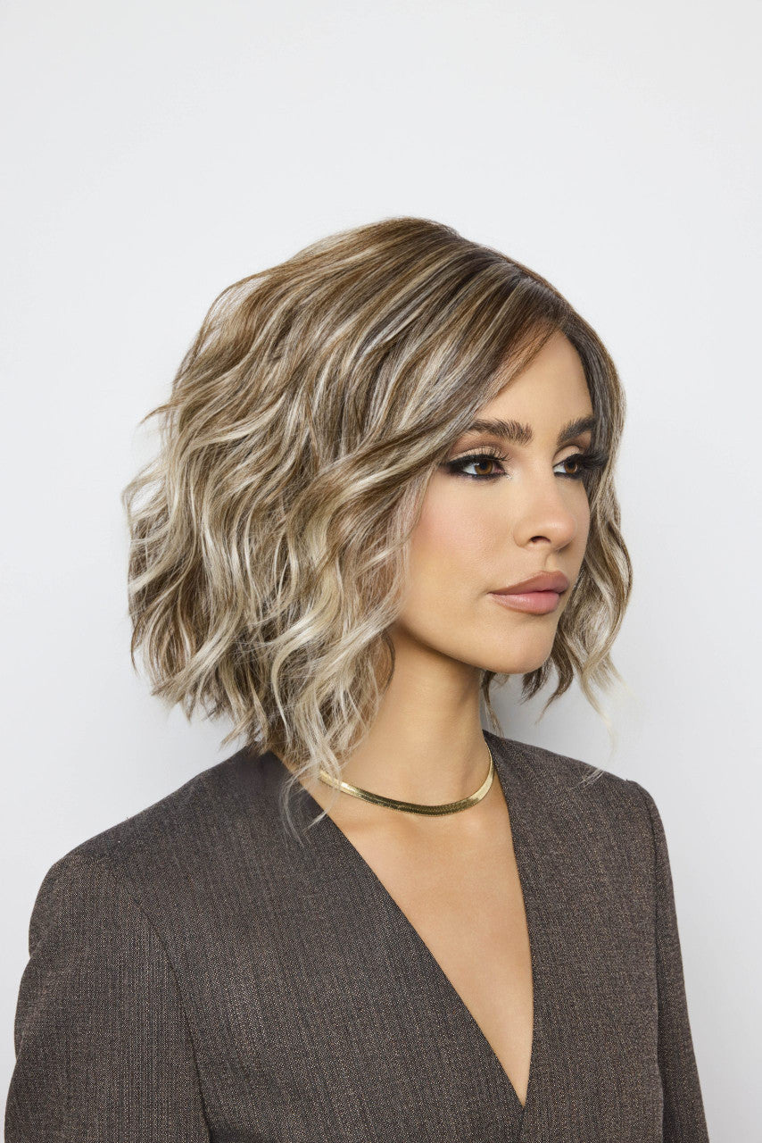 Nyx Wig by Rene of Paris - Extended Lace Front Partial Mono Part Heat Friendly