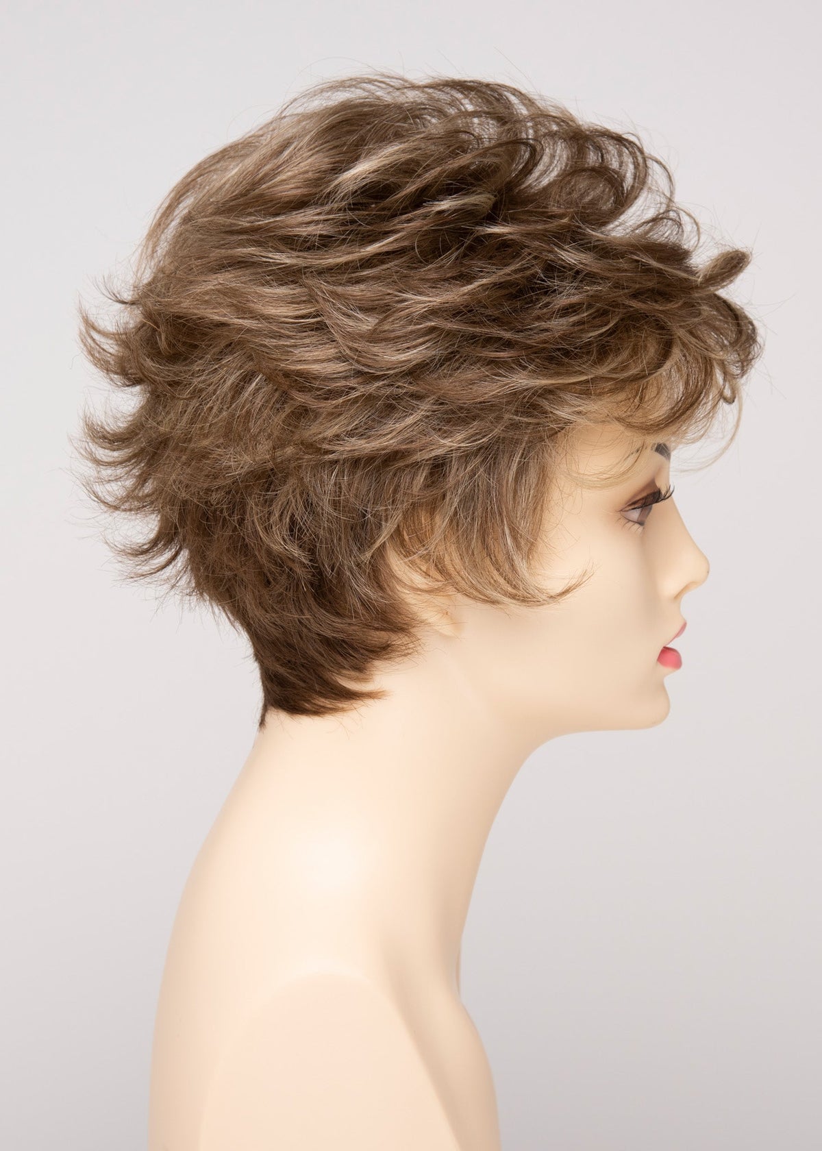 Olivia | Envy | Open Top | Short Layered | Human Hair Blend