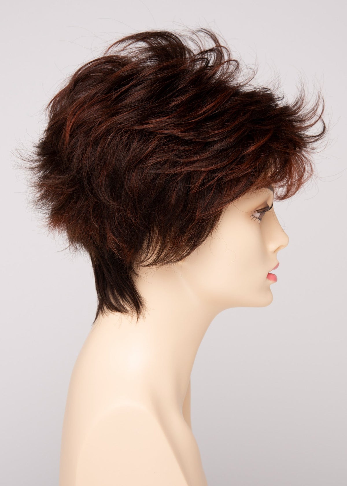 Olivia | Envy | Open Top | Short Layered | Human Hair Blend