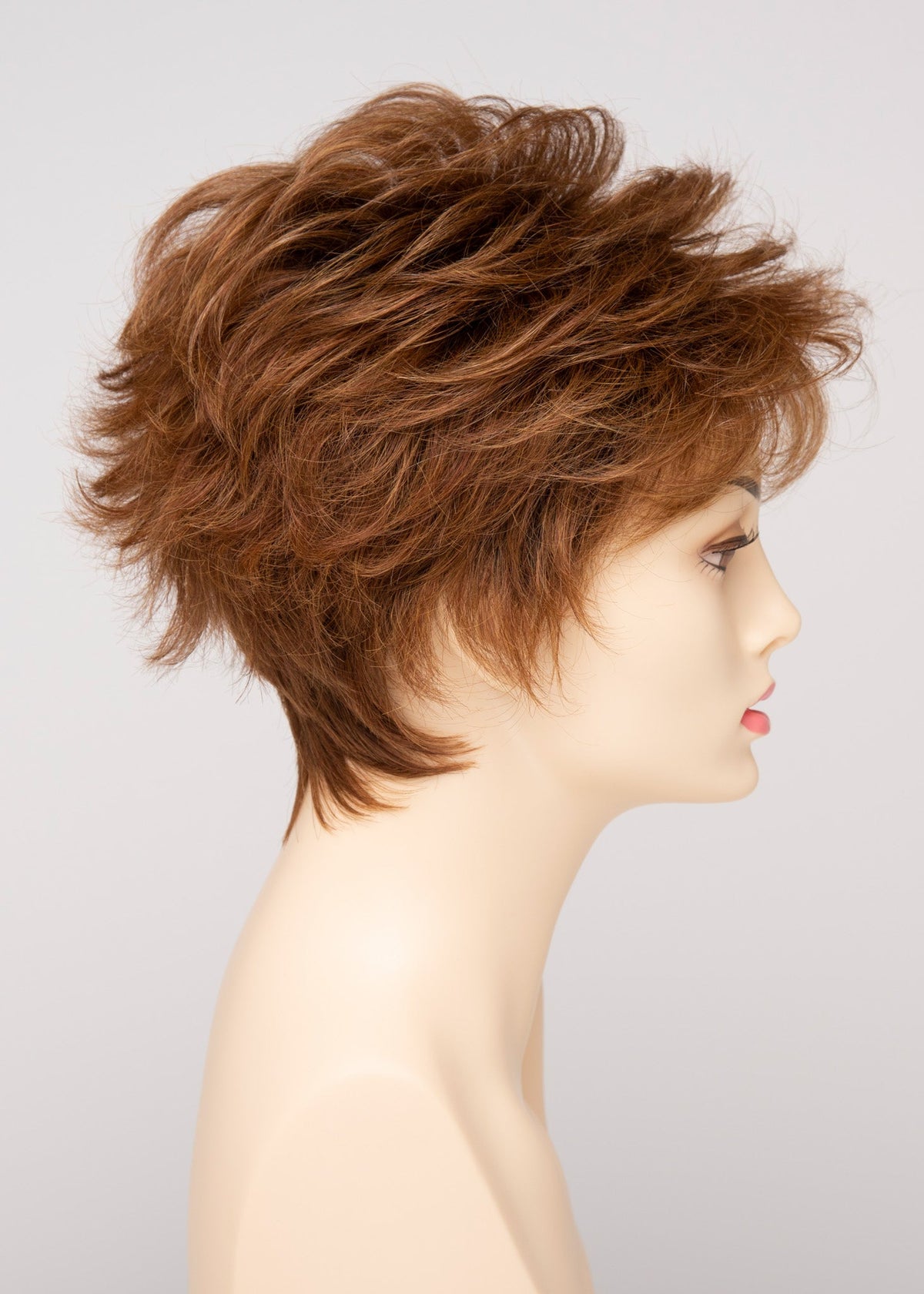 Olivia | Envy | Open Top | Short Layered | Human Hair Blend