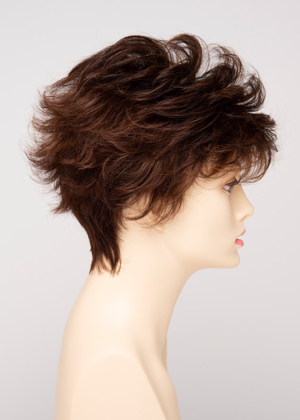 Olivia | Envy | Open Top | Short Layered | Human Hair Blend