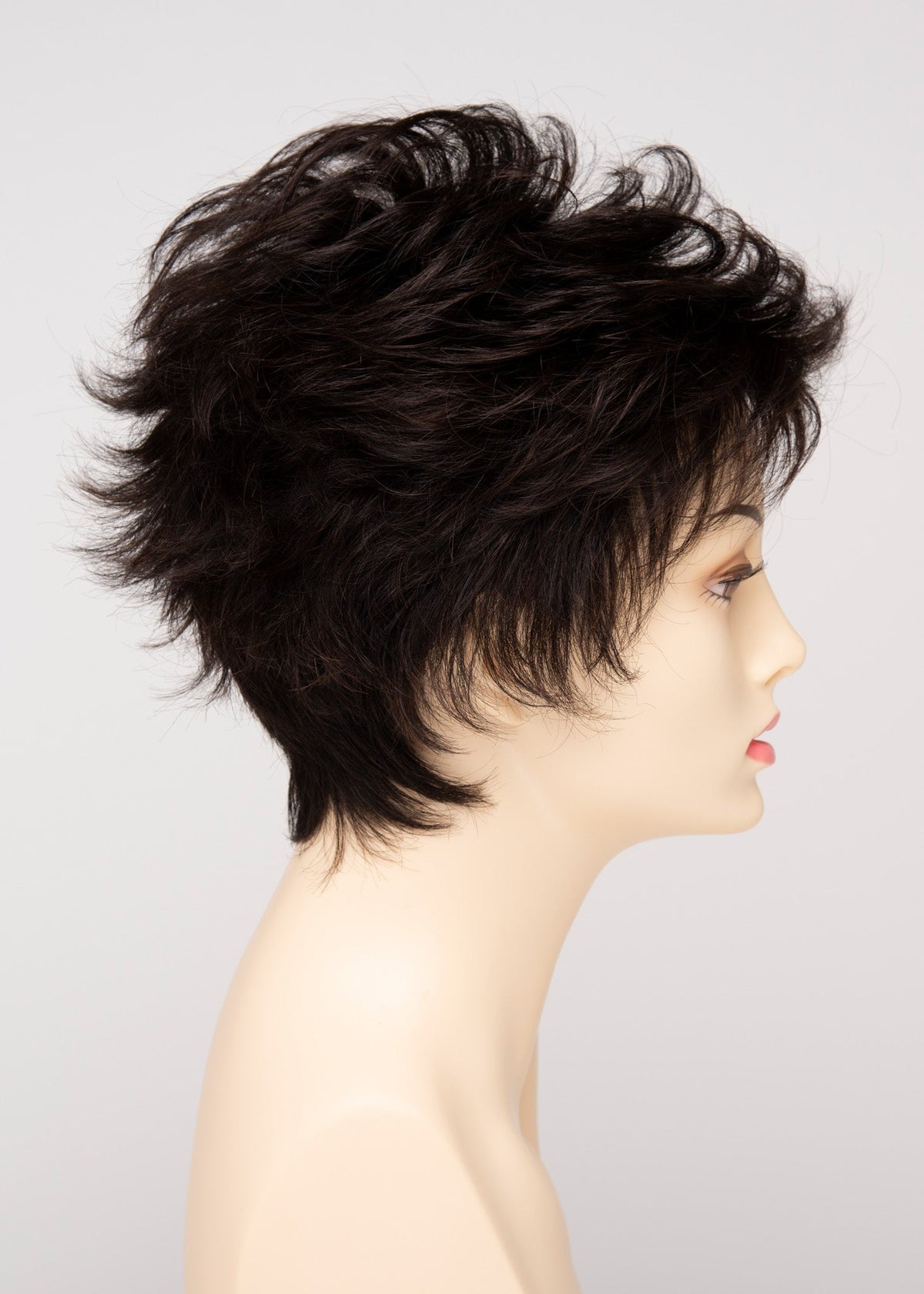 Olivia | Envy | Open Top | Short Layered | Human Hair Blend
