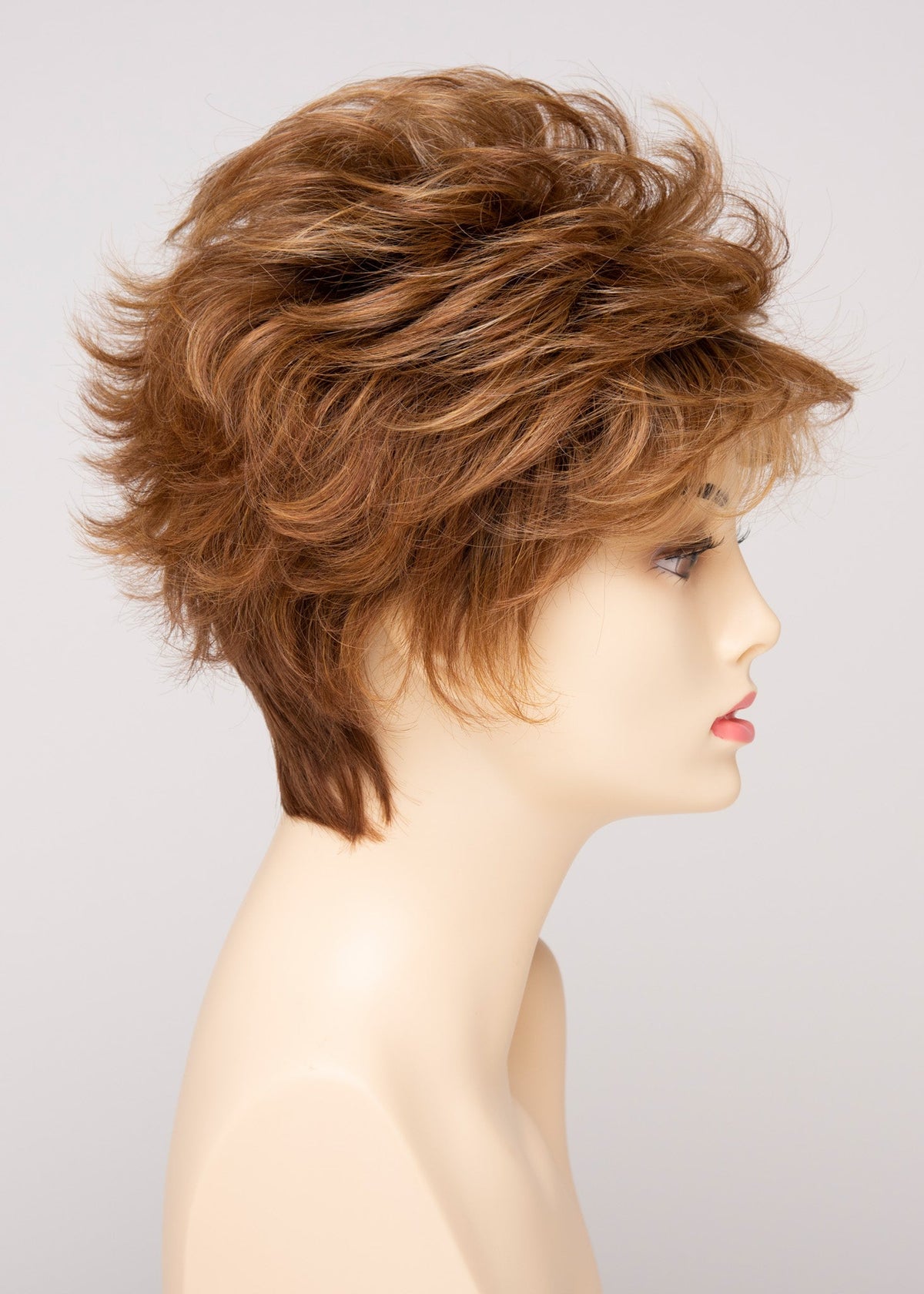 Olivia | Envy | Open Top | Short Layered | Human Hair Blend