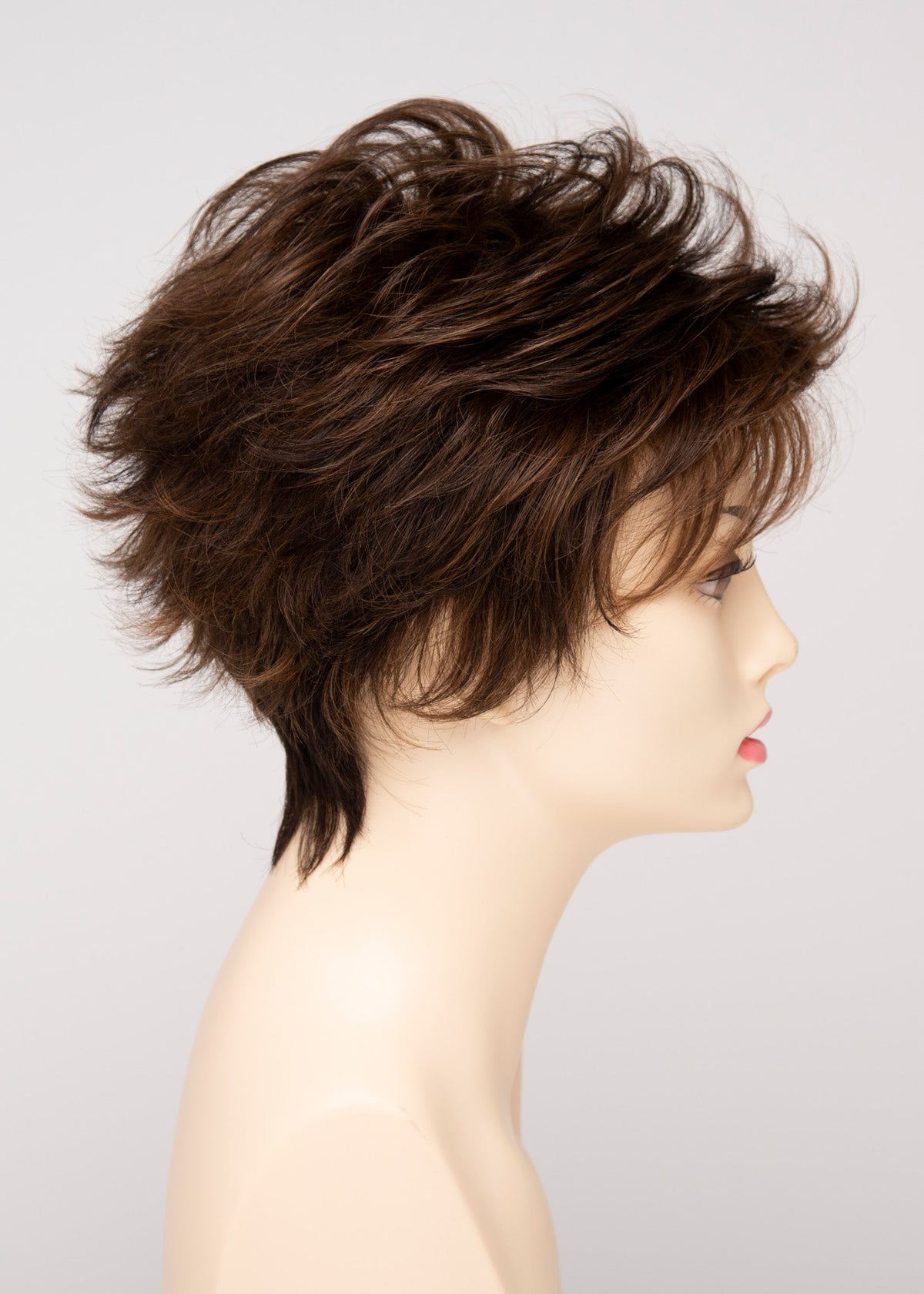 Olivia | Envy | Open Top | Short Layered | Human Hair Blend