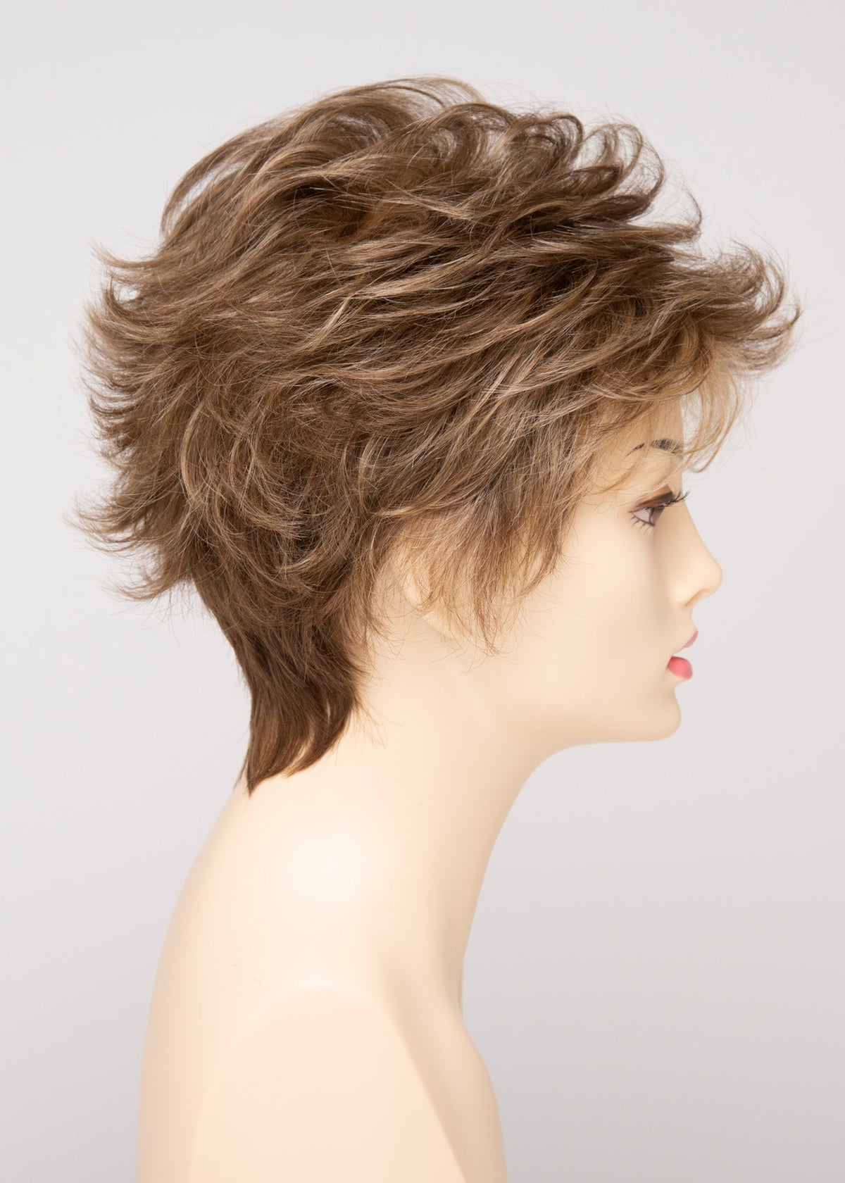 Olivia | Envy | Open Top | Short Layered | Human Hair Blend