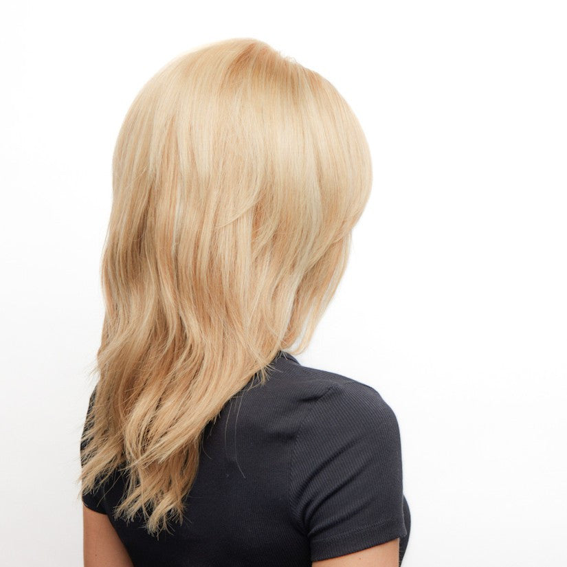 Olivia Orchid Wigs | Human Hair | Lace Front Monotop -back view