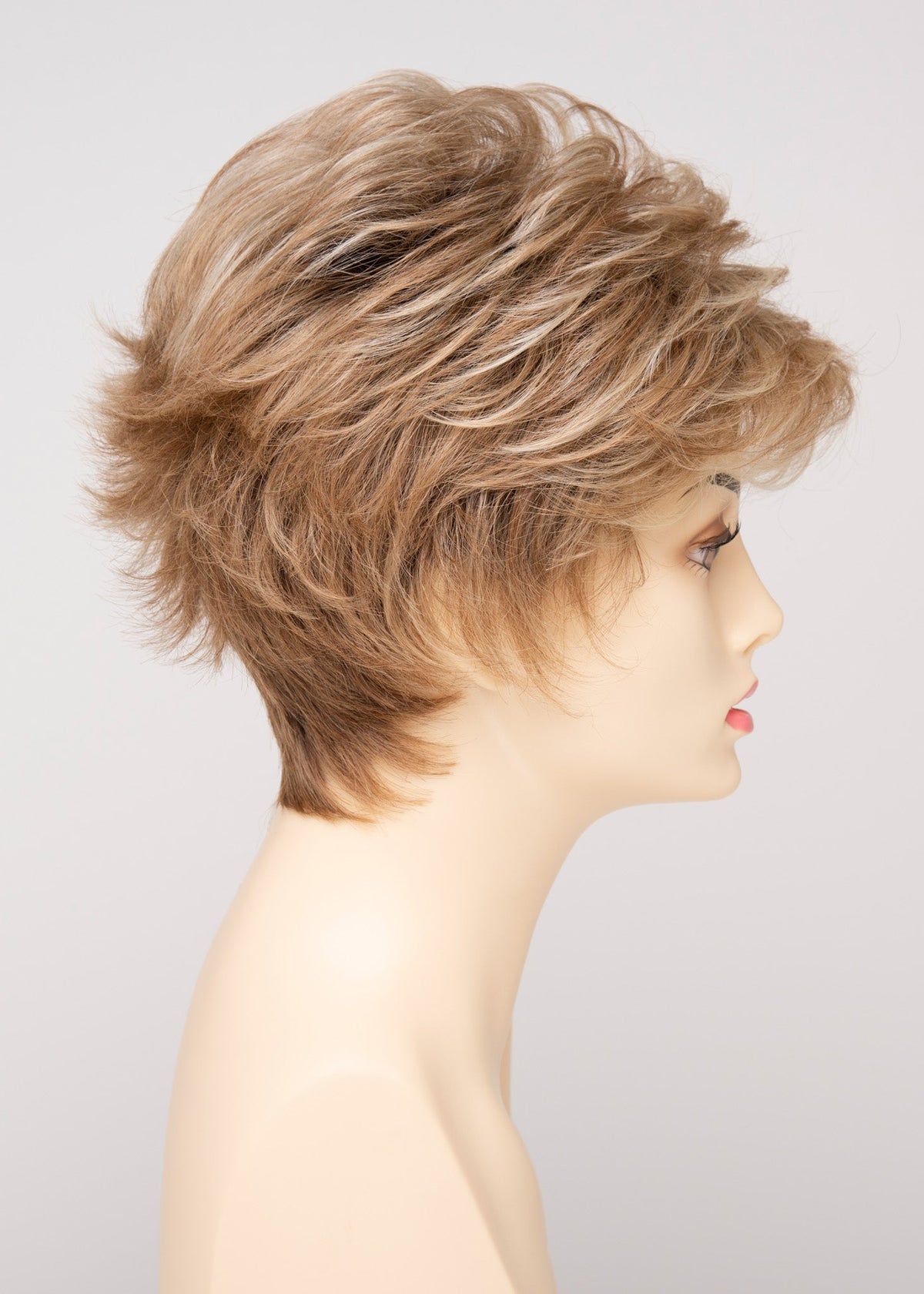 Olivia | Envy | Open Top | Short Layered | Human Hair Blend