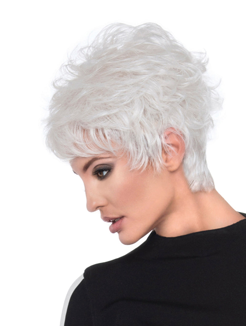 Olivia | Envy | Open Top | Short Layered | Human Hair Blend