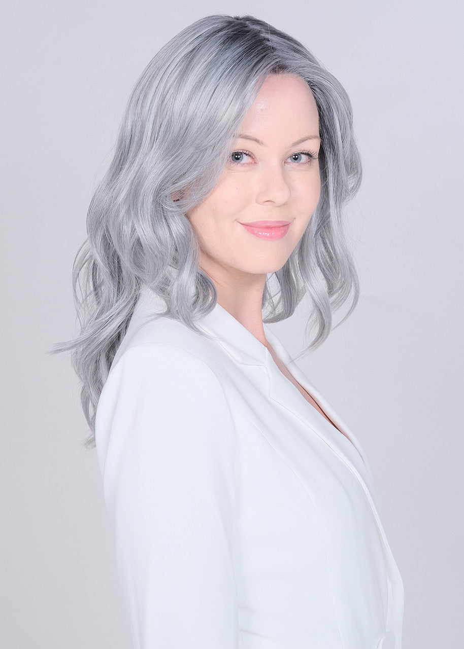Peerless 18 |  Belle Tress Wigs | Lace Front Center Part -front 1
