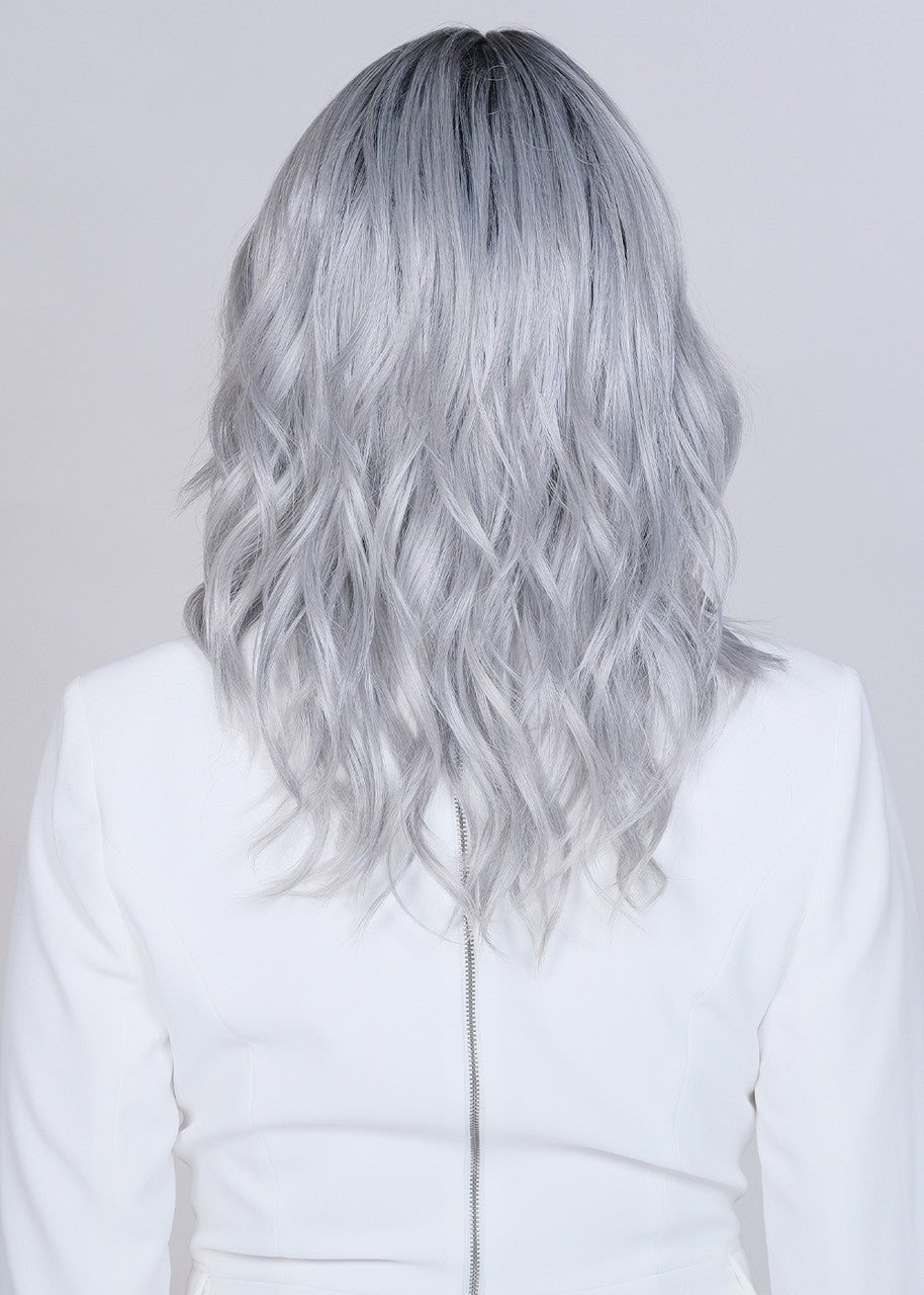 Peerless 18 |  Belle Tress Wigs | Lace Front Center Part - back