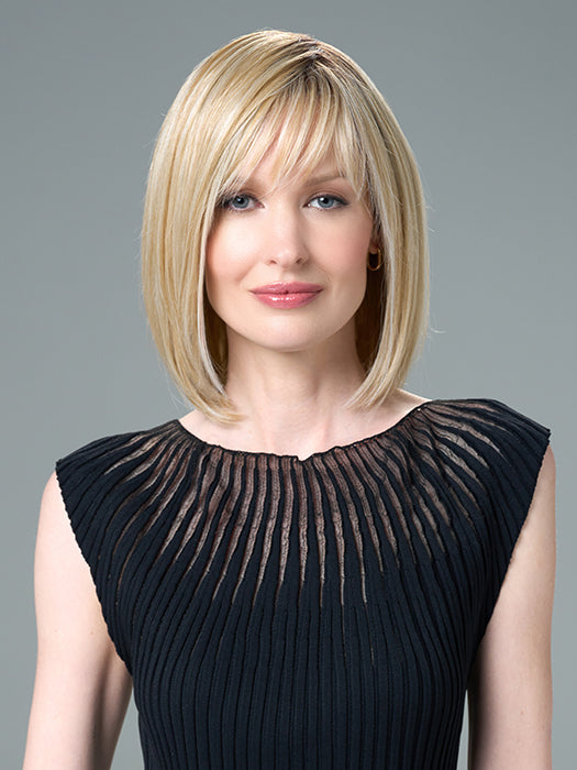 Paige | Envy | Hand-Tied Lace Front | Medium Bob | Human Hair Blend