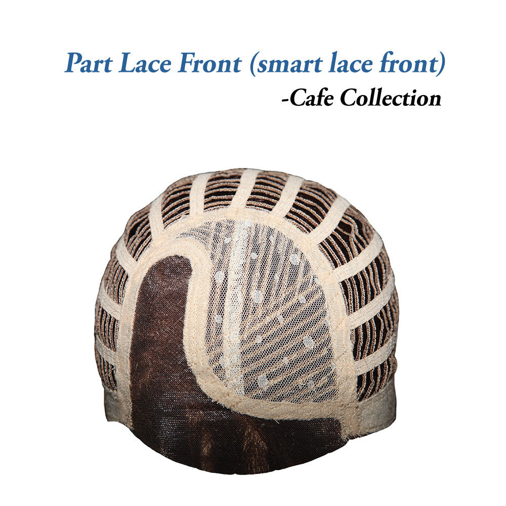 Café Chic Wig by Belle Tress - Extended Lace Front Mono Part