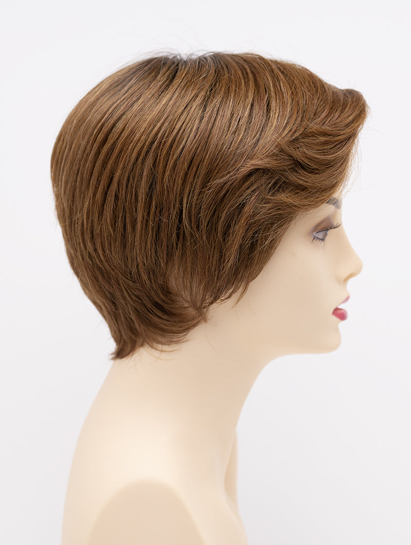 Paula | Envy | Lace Front Mono Top Hand-Tied | Short Pixie | Human Hair Blend