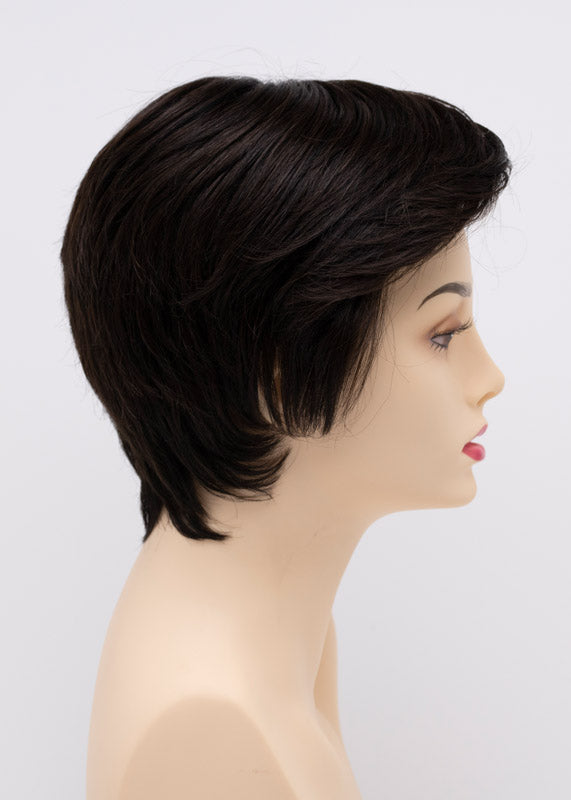 Paula | Envy | Lace Front Mono Top Hand-Tied | Short Pixie | Human Hair Blend