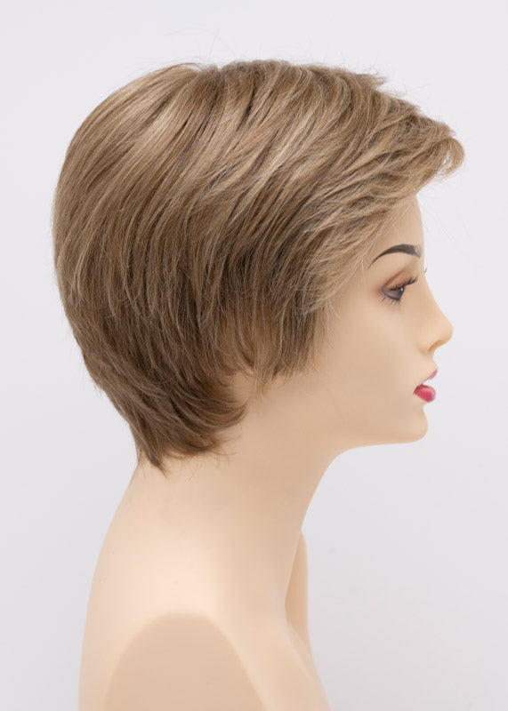 Paula | Envy | Lace Front Mono Top Hand-Tied | Short Pixie | Human Hair Blend