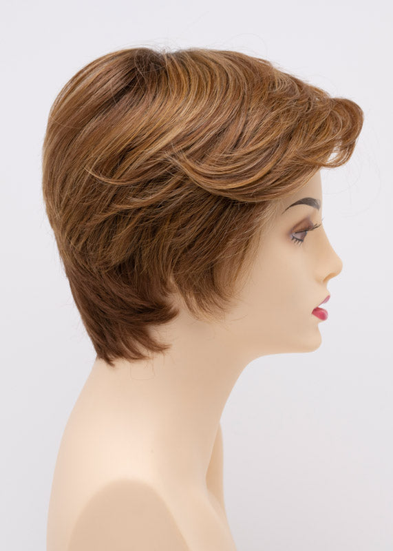 Paula | Envy | Lace Front Mono Top Hand-Tied | Short Pixie | Human Hair Blend