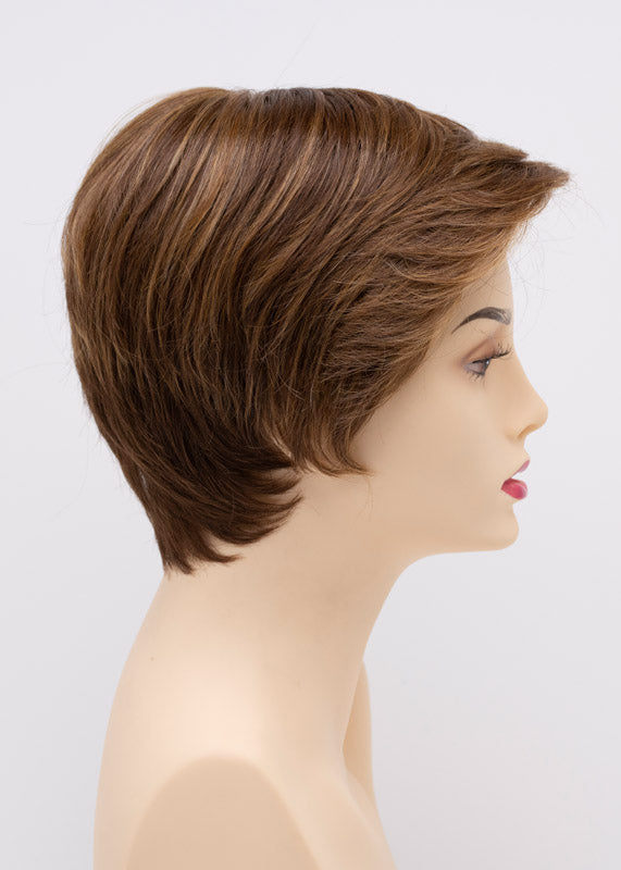 Paula | Envy | Lace Front Mono Top Hand-Tied | Short Pixie | Human Hair Blend