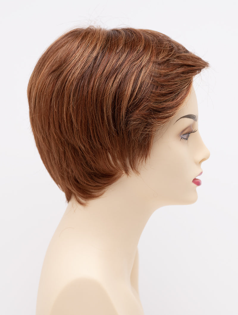 Paula | Envy | Lace Front Mono Top Hand-Tied | Short Pixie | Human Hair Blend