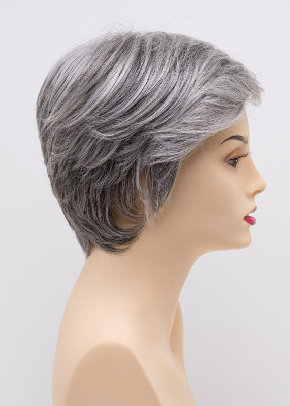 Paula | Envy | Lace Front Mono Top Hand-Tied | Short Pixie | Human Hair Blend